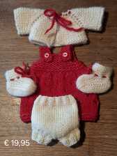Kleding-set voor 30 cm pop.