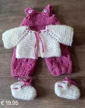 Kleding-set voor 30 cm pop.