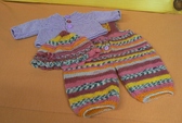 klik voor meer info Kleding-set pop 40 cm.